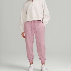 lululemon athletica Pink scuba Joggers
